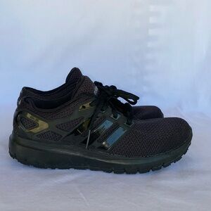 Men's Adidas Energy Cloud Core Black Running Shoe Size 8.5